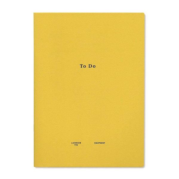 Laconic Style Notebook - A5 - To Do