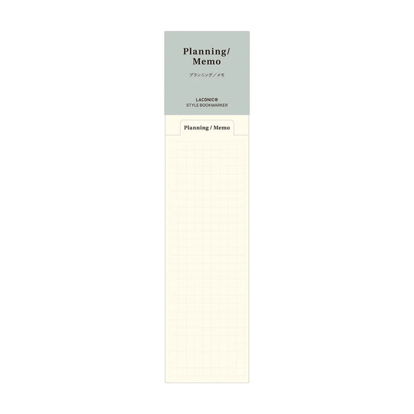 Laconic Planning Memo Set Of Bookmarks