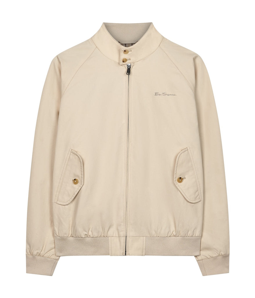 ben-sherman-cream-signature-harrington-jacket
