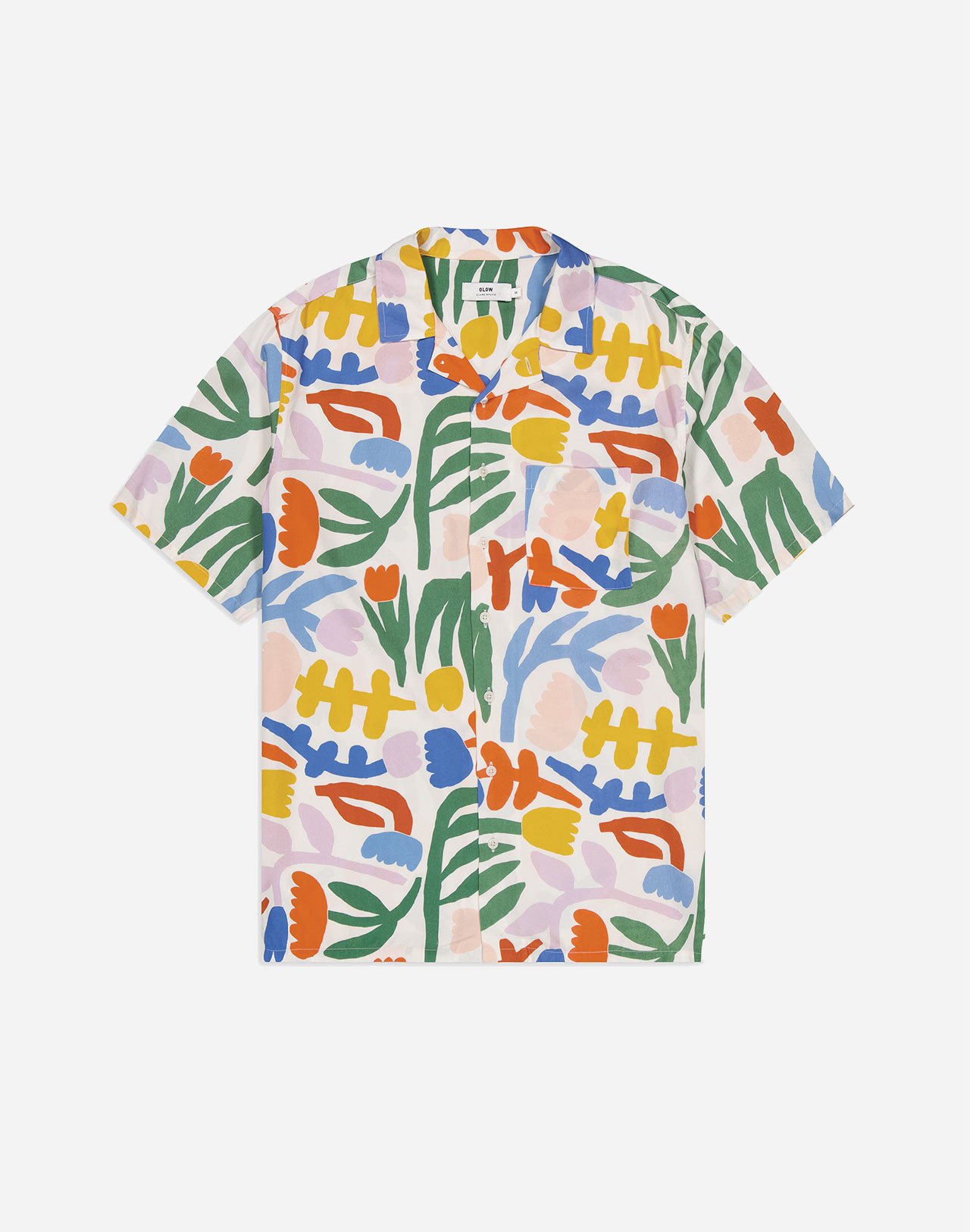 OLOW Multicolored Aloha Garden Shirt 
