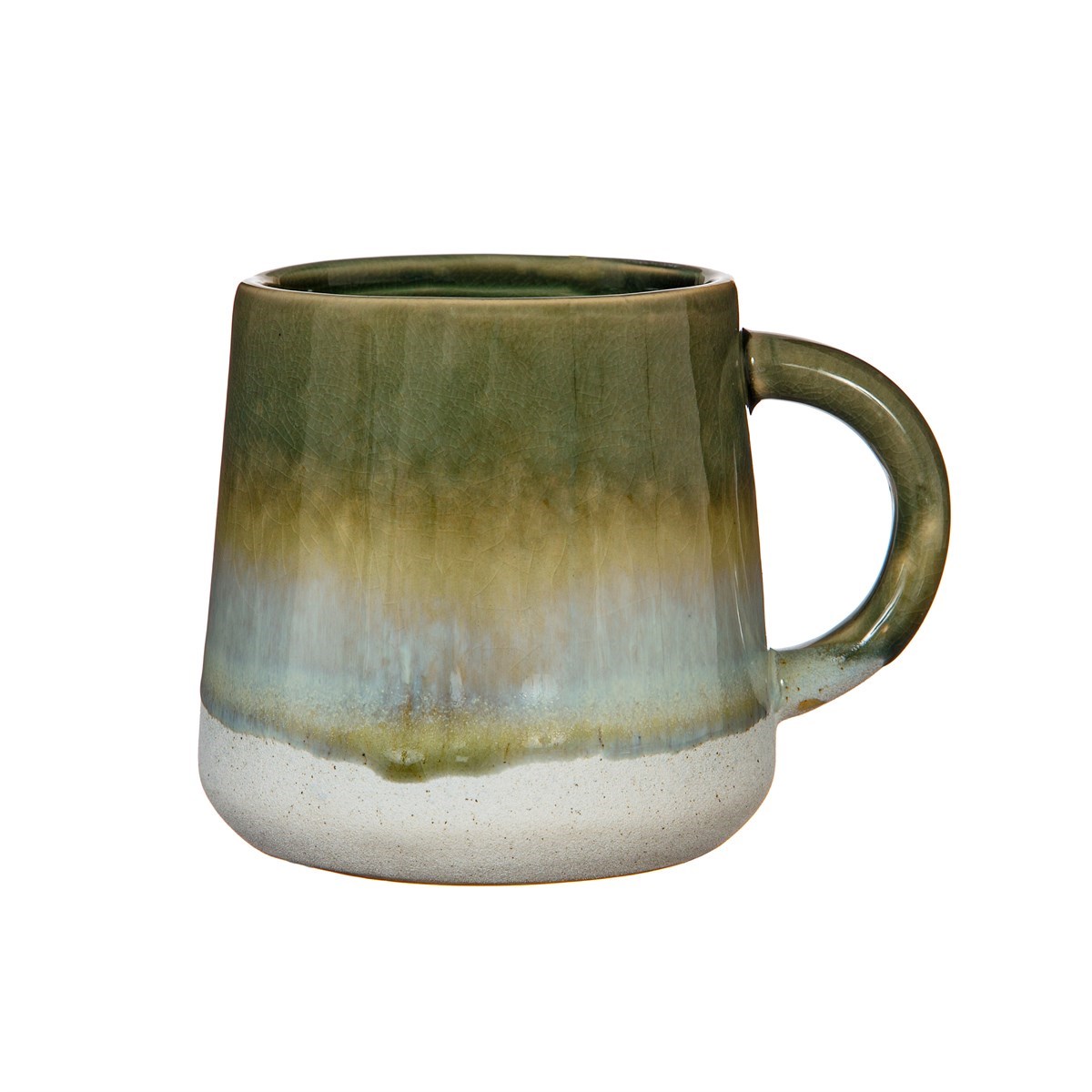 Sass & Belle  Green Mojave Glaze Mug