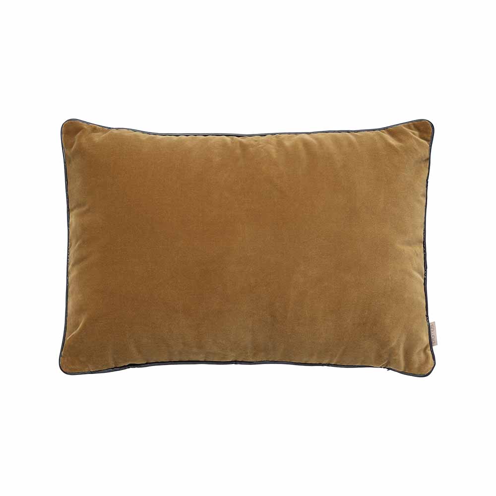 Blomus 60 x 40cm Tan Velvet Cushion