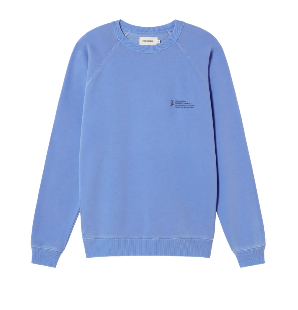 Thinking Mu Blue Indigofera FTP Sweatshirt