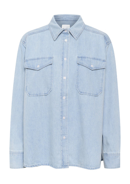 Not specified Part Two Collette Shirt Blue Denim