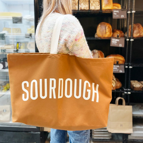 Alphabet Bags : Sourdough - Tan Really Big Bag
