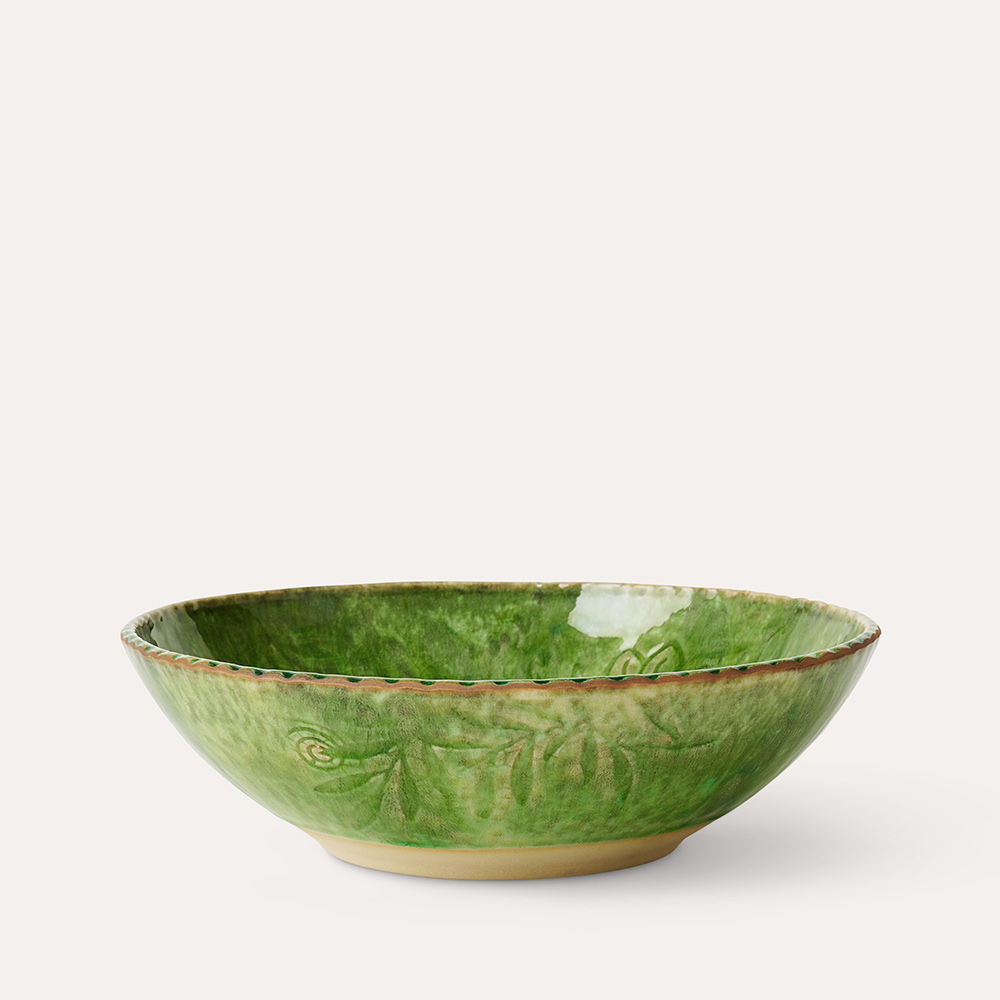 Sthal Deep Dinner Plate/Bowl in Seaweed