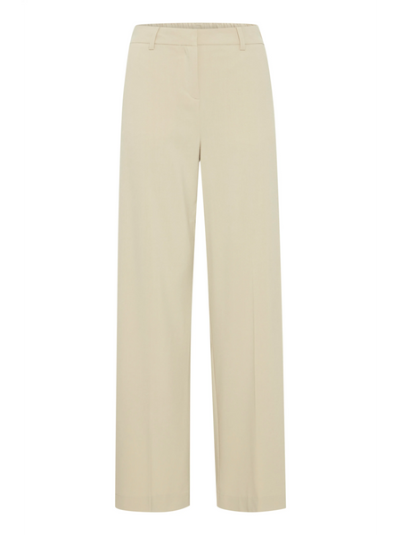 b.young Danta Wide Leg Trousers - Cement