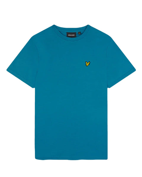 Lyle and Scott Ts400vog Plain T Shirt In Spring Blue