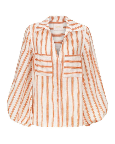 sancia-ellie-shirt-orange-stripe