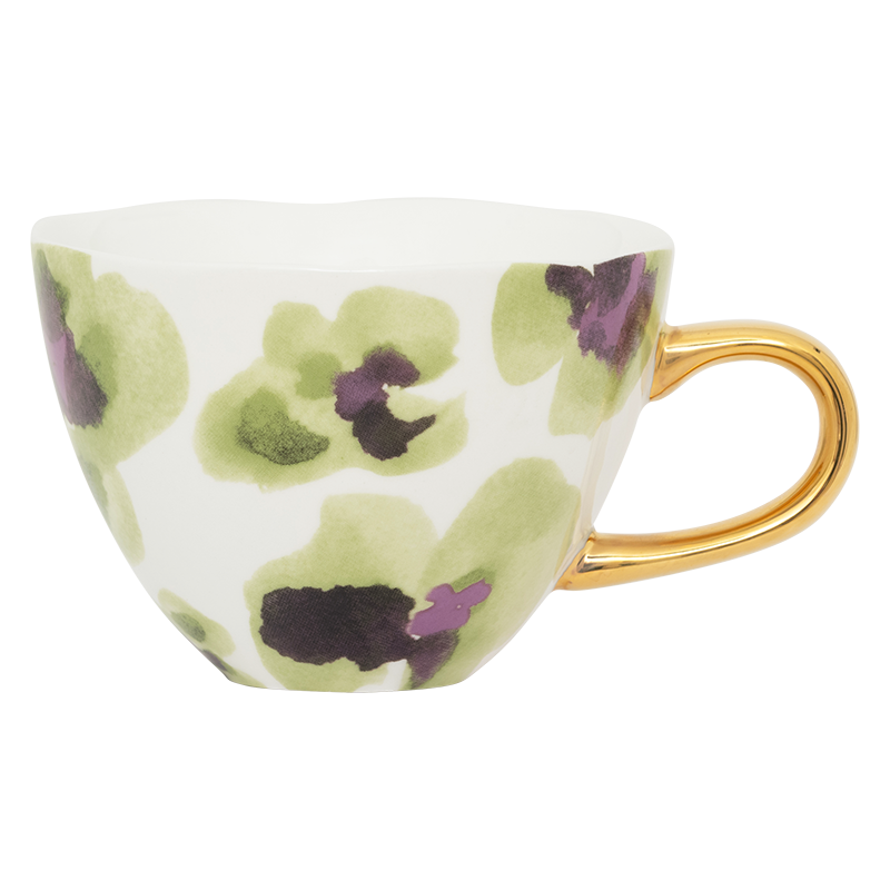 Urban Nature Culture Good Morning Cappuccino/Tea Cup -  Violet