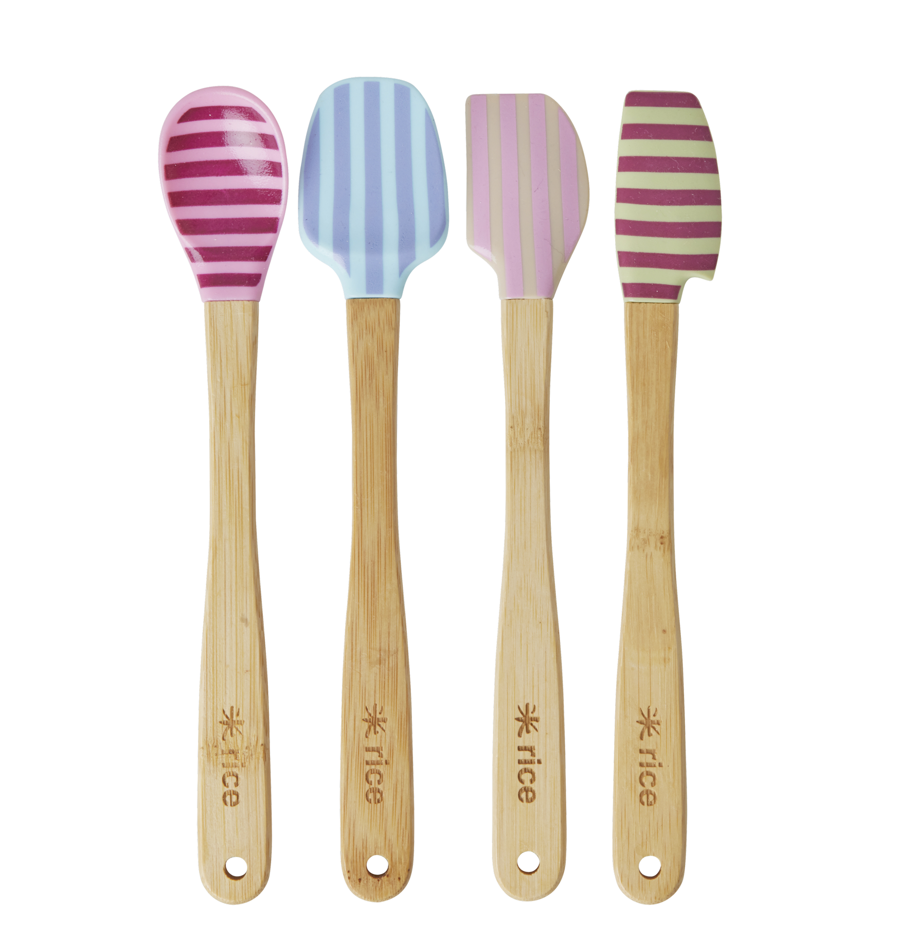 Rice by Rice Set 4 Piccole Spatule In Silicone