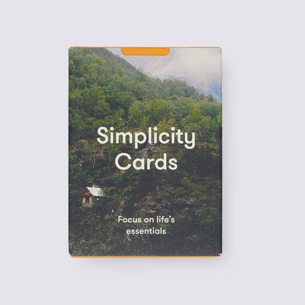 School of Life  Simplicity Cards