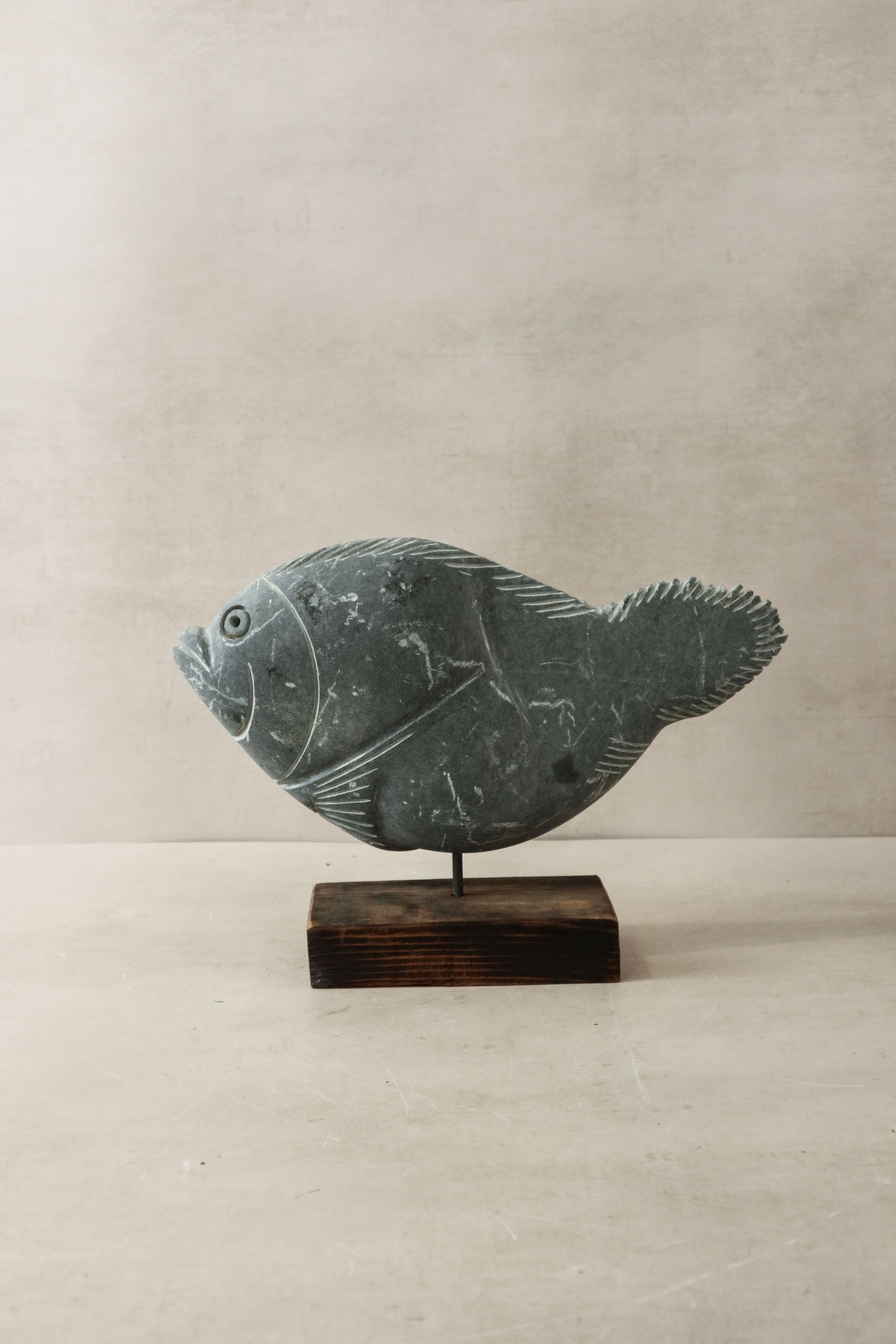 botanicalboysuk Stone Fish Sculpture - Zimbabwe - 35.4