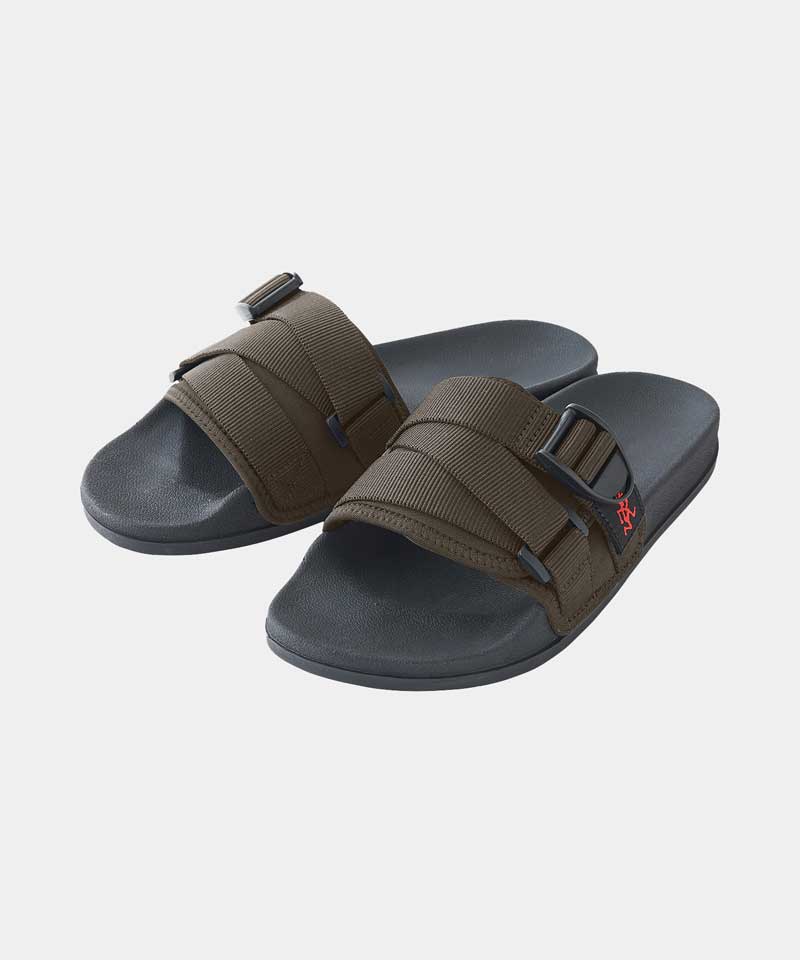 Gramicci Dark Olive Slide Sandals