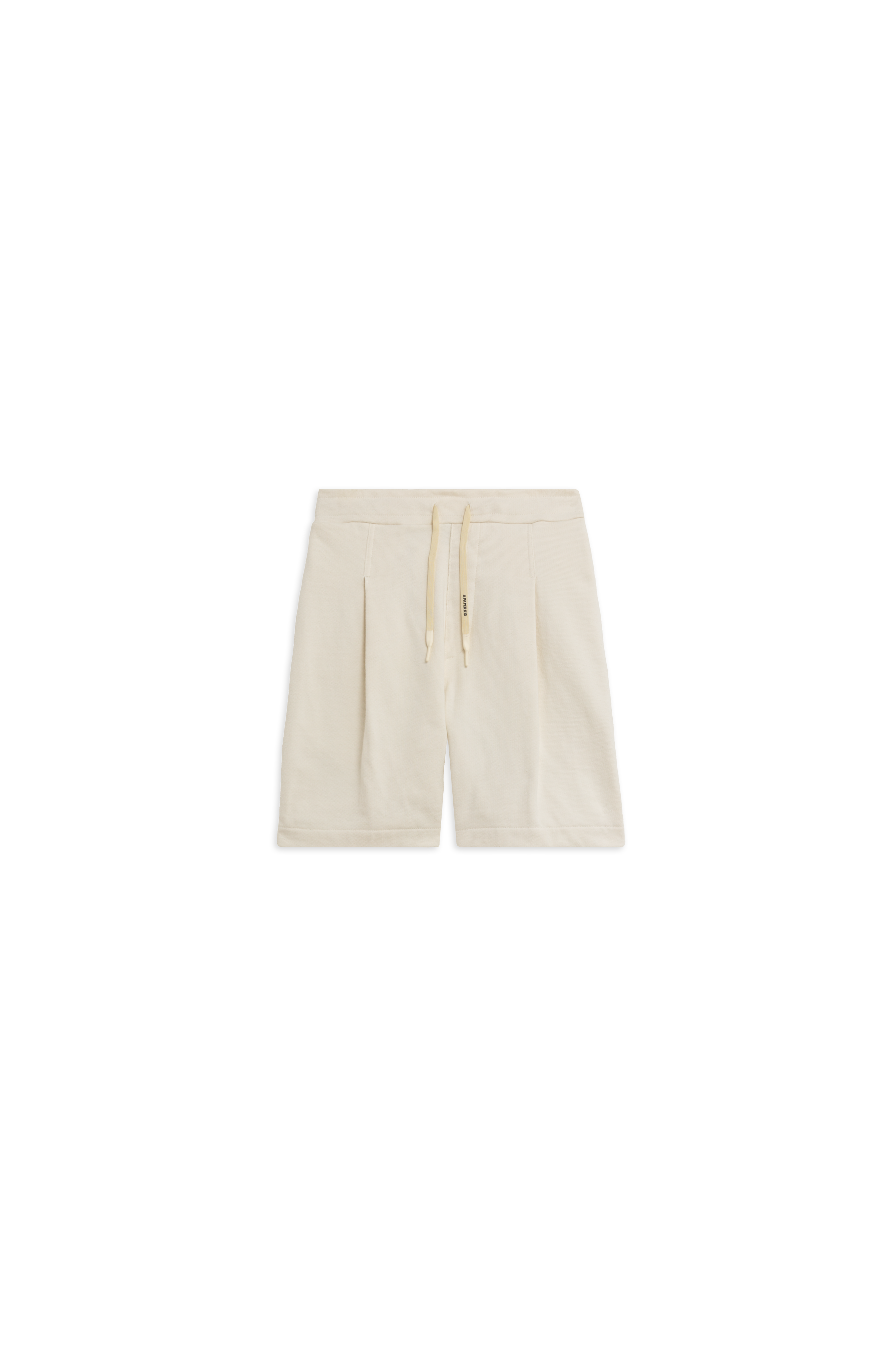 A Paper Kid Cream Pinces Bermuda Shorts