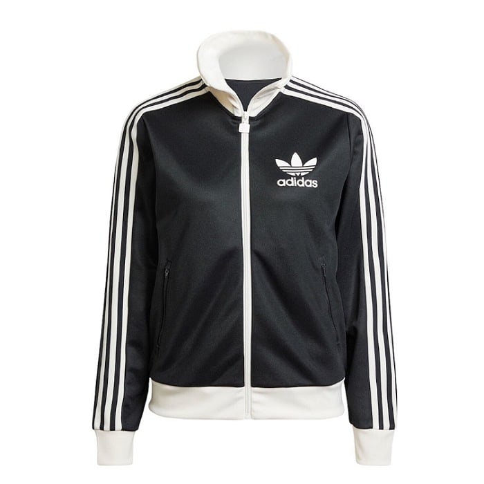 Adidas Black and White Beckenbauer Track Jacket