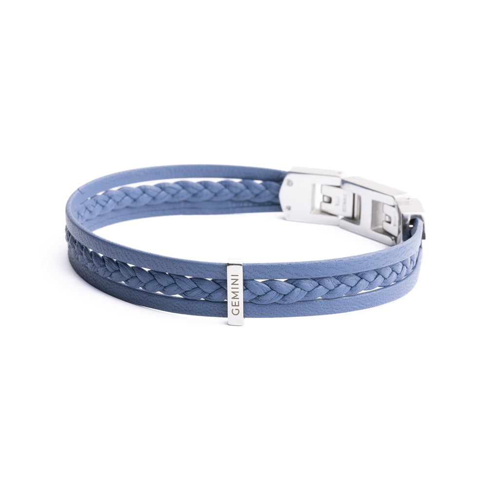 Gemini Xtra Small and Small Light Blue Ter Bracelet