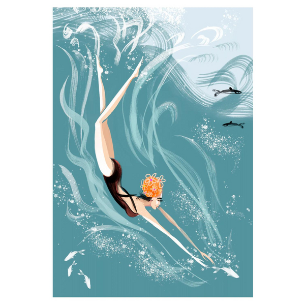 Lydia. London Swim Wild & Free - The Dive Card