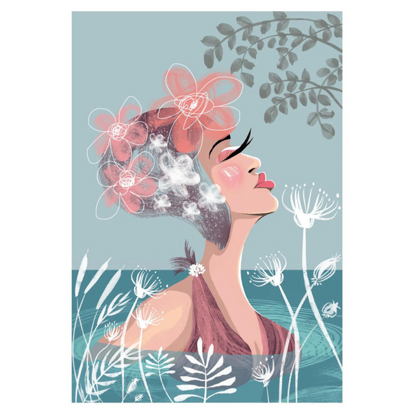 Lydia. London Swim Wild & Free - Cool Summer Dip Card