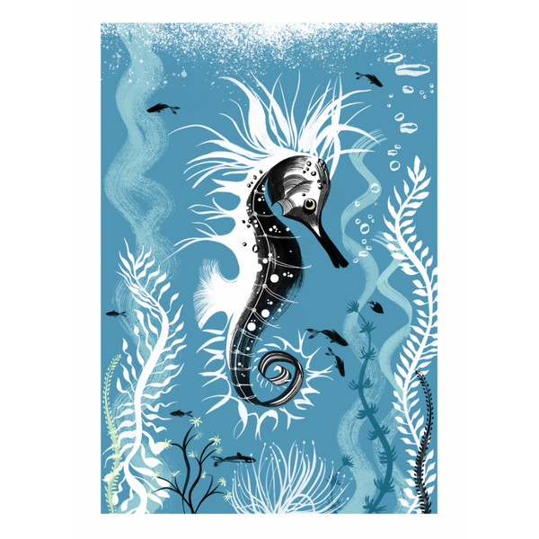 lydia-london-sea-our-oceans-a4-print-sea-horse