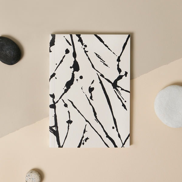 Matere Studio Abstract Ivory Soft Cover Notebook
