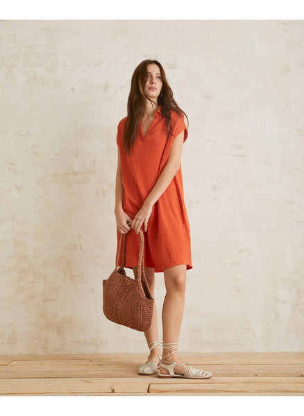 yerse-burnt-orange-polo-dress