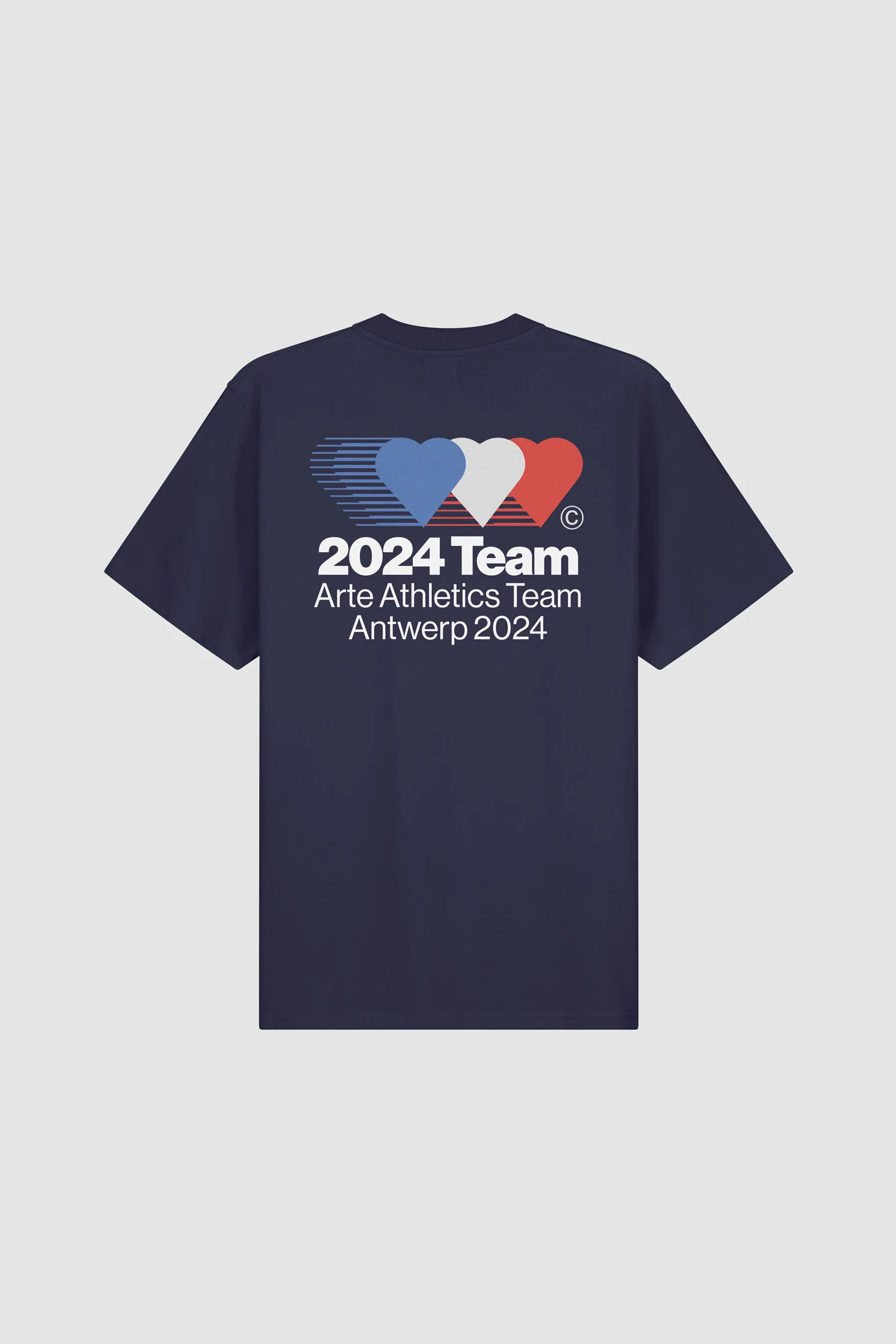 Arte Teo Back Team T-shirt Navy