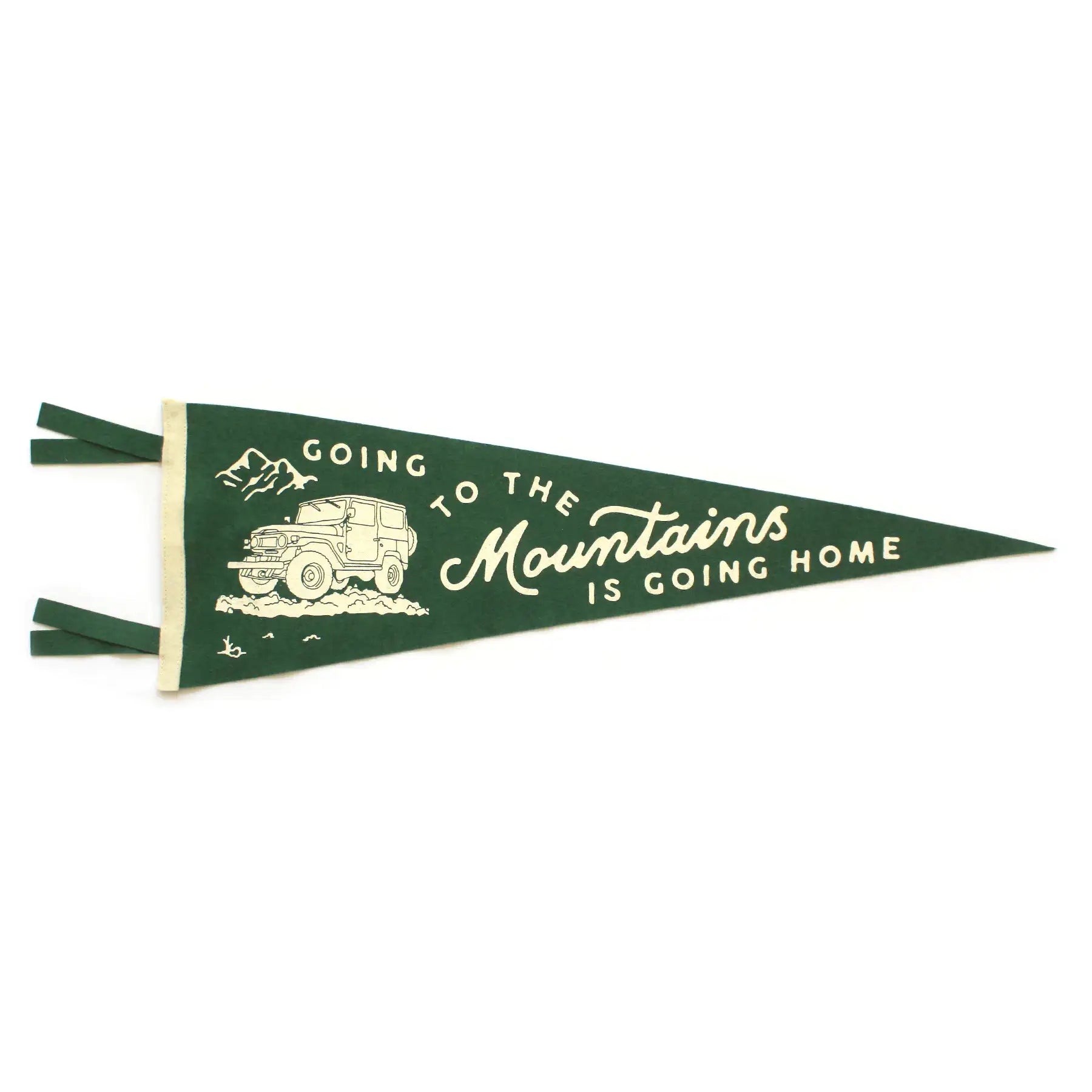 Oxford Pennant Going to the Mountains is Going Home Pennant