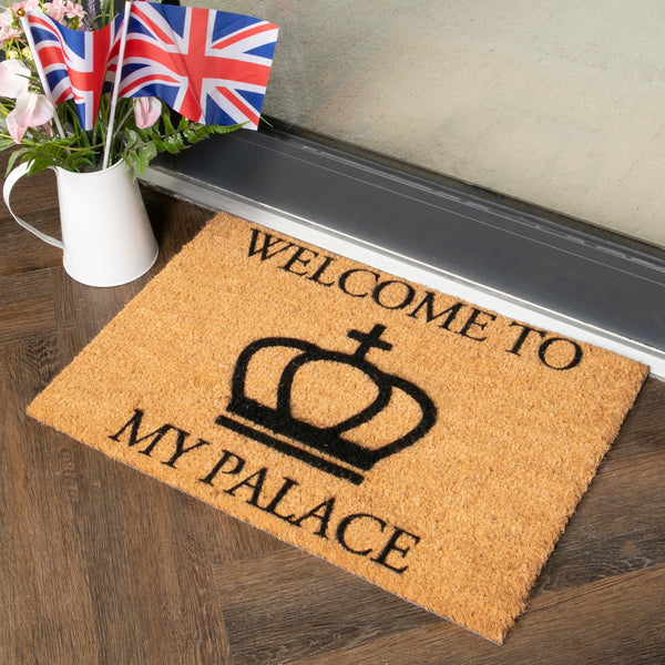 Distinctly Living Welcome To My Palace Doormat