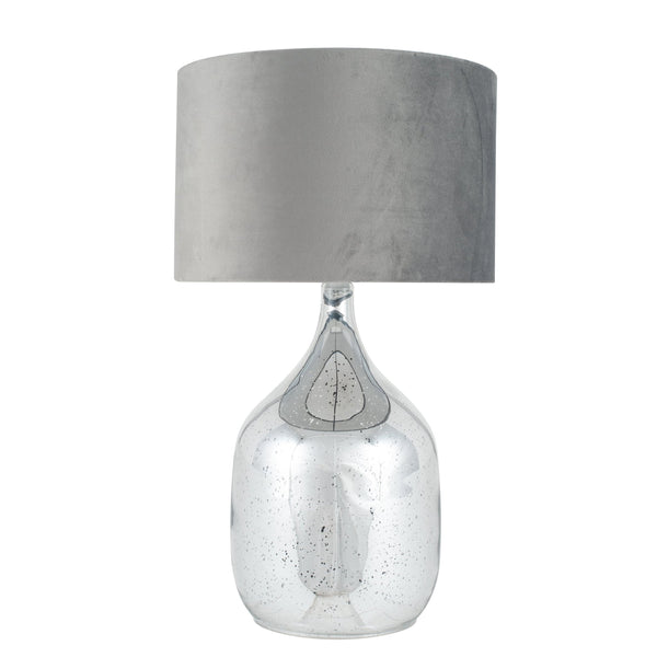 Distinctly Living Tuscania Mercurial Glass Dual Light Table Lamp
