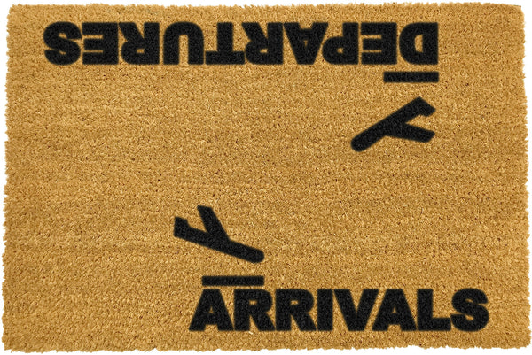 Distinctly Living Arrivals And Departures Doormat