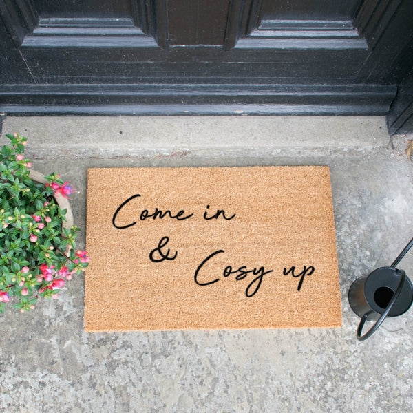 Distinctly Living Come In & Cosy Up Doormat