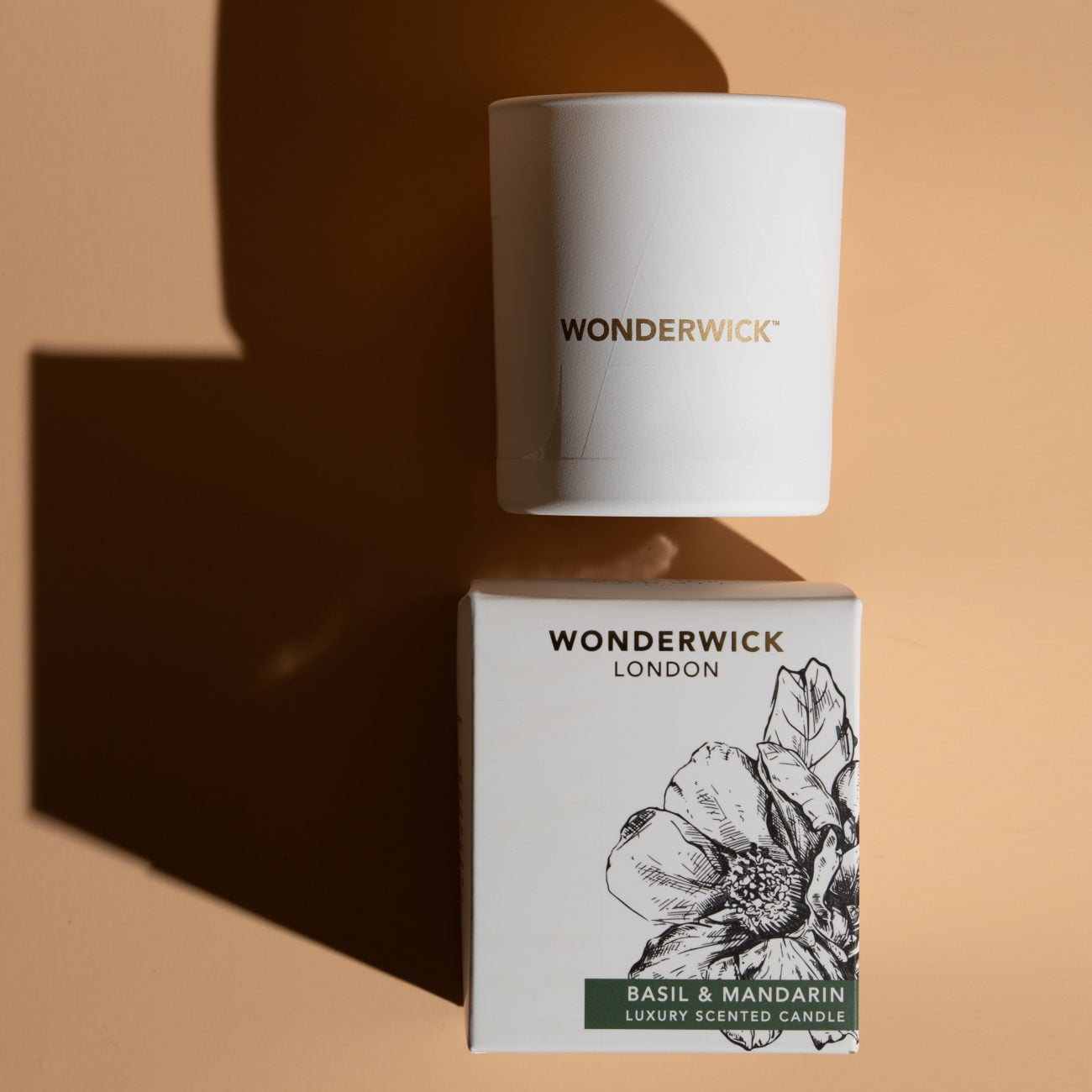 The Country Candle Company Wonderwick Candle Basil And Mandarin