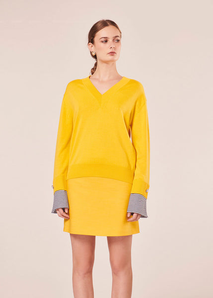 Tara Jarmon  Primrose Sweater - Yellow