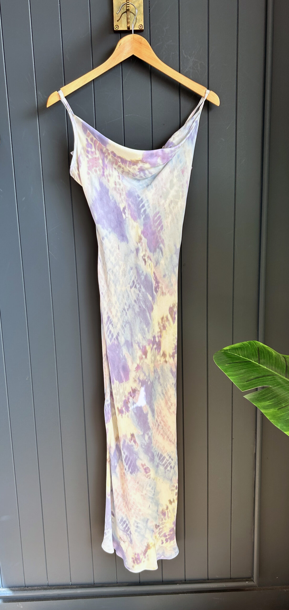 Guess Akilina Slip Dress | Lilac Tie Dye
