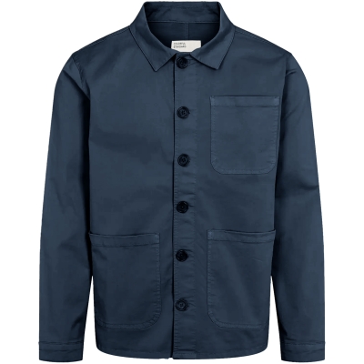 Colorful Standard Workwear Jacket Petrol Blue