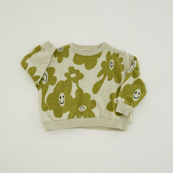 Claude & Co. : Smiley Splodge Print Kids Sweater
