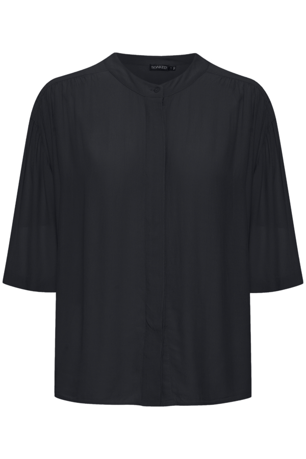Soaked in Luxury  Sllayna Shirt Ss | Black