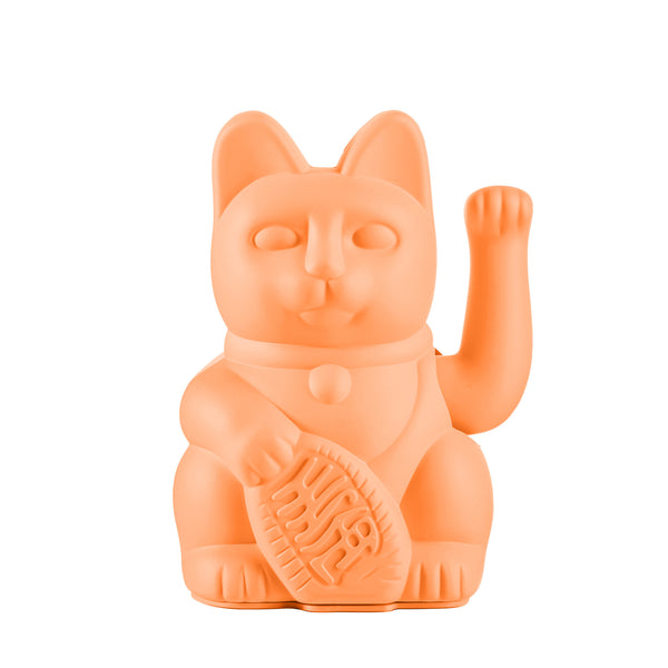 Donkey Products Peach Lucky Cat Ornament