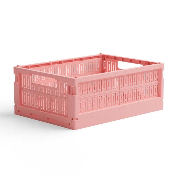8|7 design space Cassetta Made Crate | Midi Candyfloss Pink