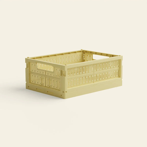 8|7 design space Cassetta Made Crate | Midi Lemon Cream