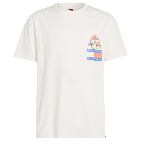 Tommy Hilfiger Tommy Jeans Novelty Graphic 2 T-shirt - Ancient White