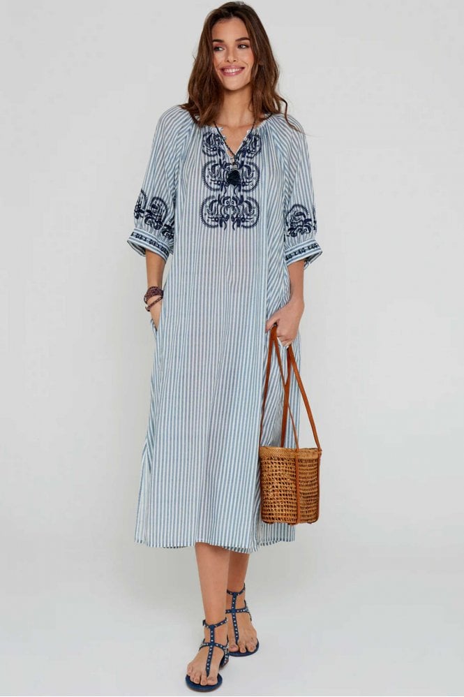 Five Jeans Remus Dress In Blue