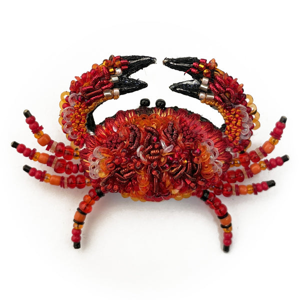 Trovelore Spilla - Red Rock Crab
