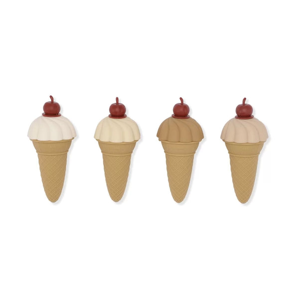 Konges Slojd 4 Pack Silicone Ice Cream Mould