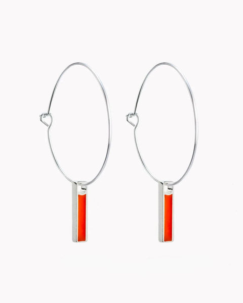 koa-boulevard-hoop-earrings-orange