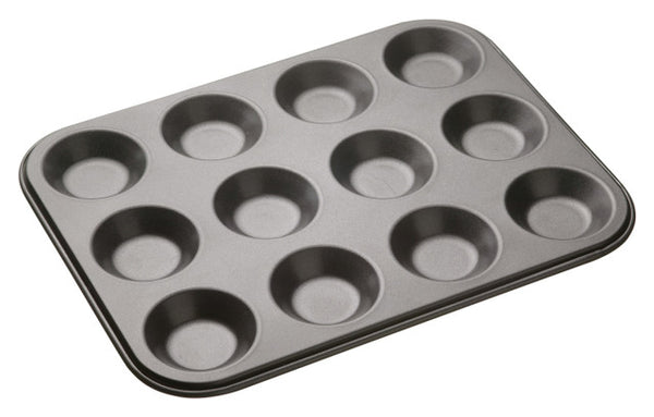 KitchenCraft - Masterclass Masterclass Non-stick 12 Hole Shallow Pan
