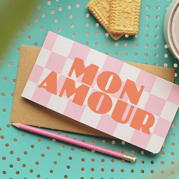 studionubbo Mon Amour Greeting Card