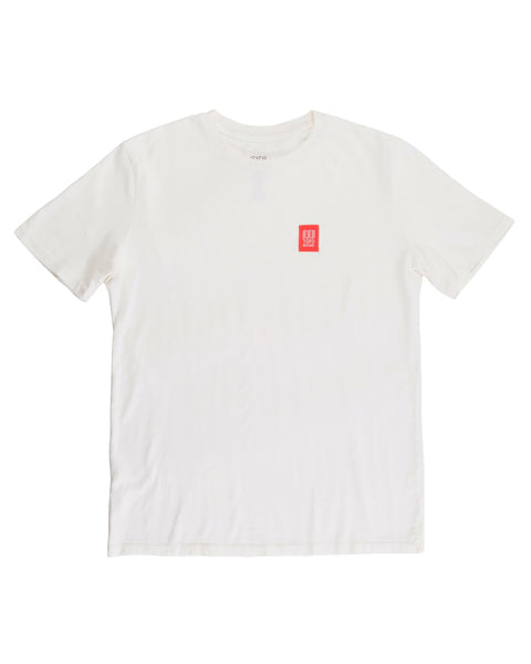 Topo Designs Camiseta Small Original Logo Tee - Natural