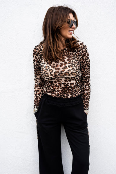Libby Loves Suzie Top - Leopard